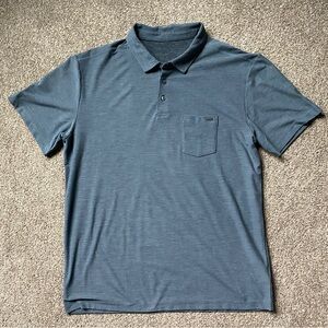 🎉Vuori SS Polo, Men’s XL, LightGray
